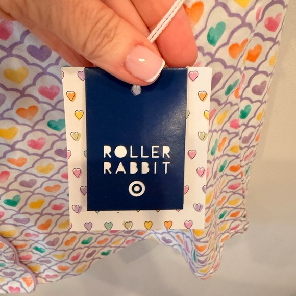 Roller Rabbit Multicolor Heart Pajama Top - Picture 2 of 4